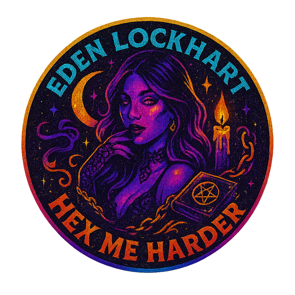 🕯️ "Hex Me Harder" – Eden Lockhart Signature Tee