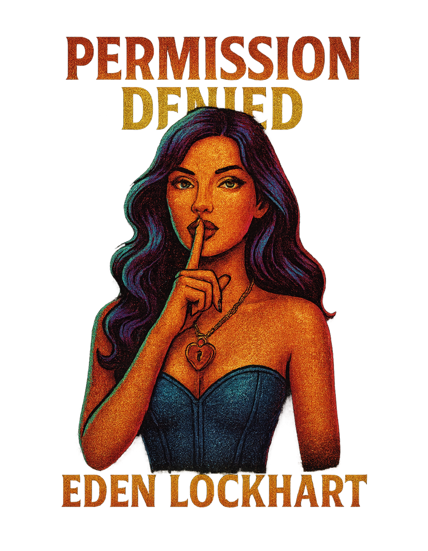 🖤 Permission Denied – Eden Lockhart Signature Tee