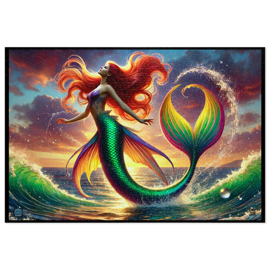 "Emerald Dream Mermaid - Limited Edition Puzzle"