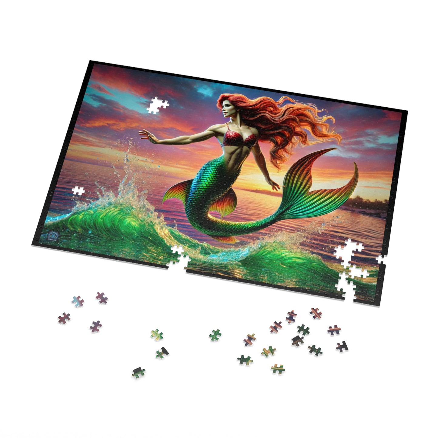 "Twilight Mermaid Elegance - Limited Edition Puzzle"