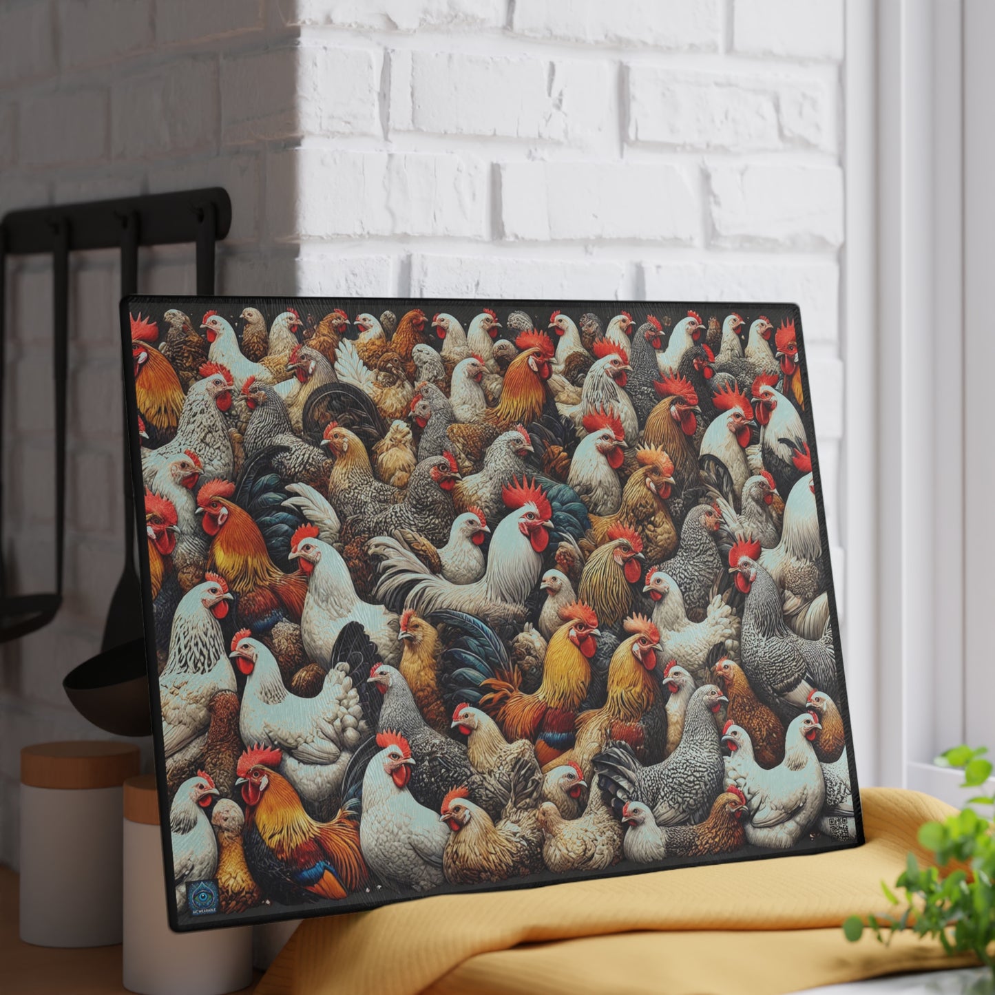 "Cluckin' Collective - Limited Edition Cutting Board"