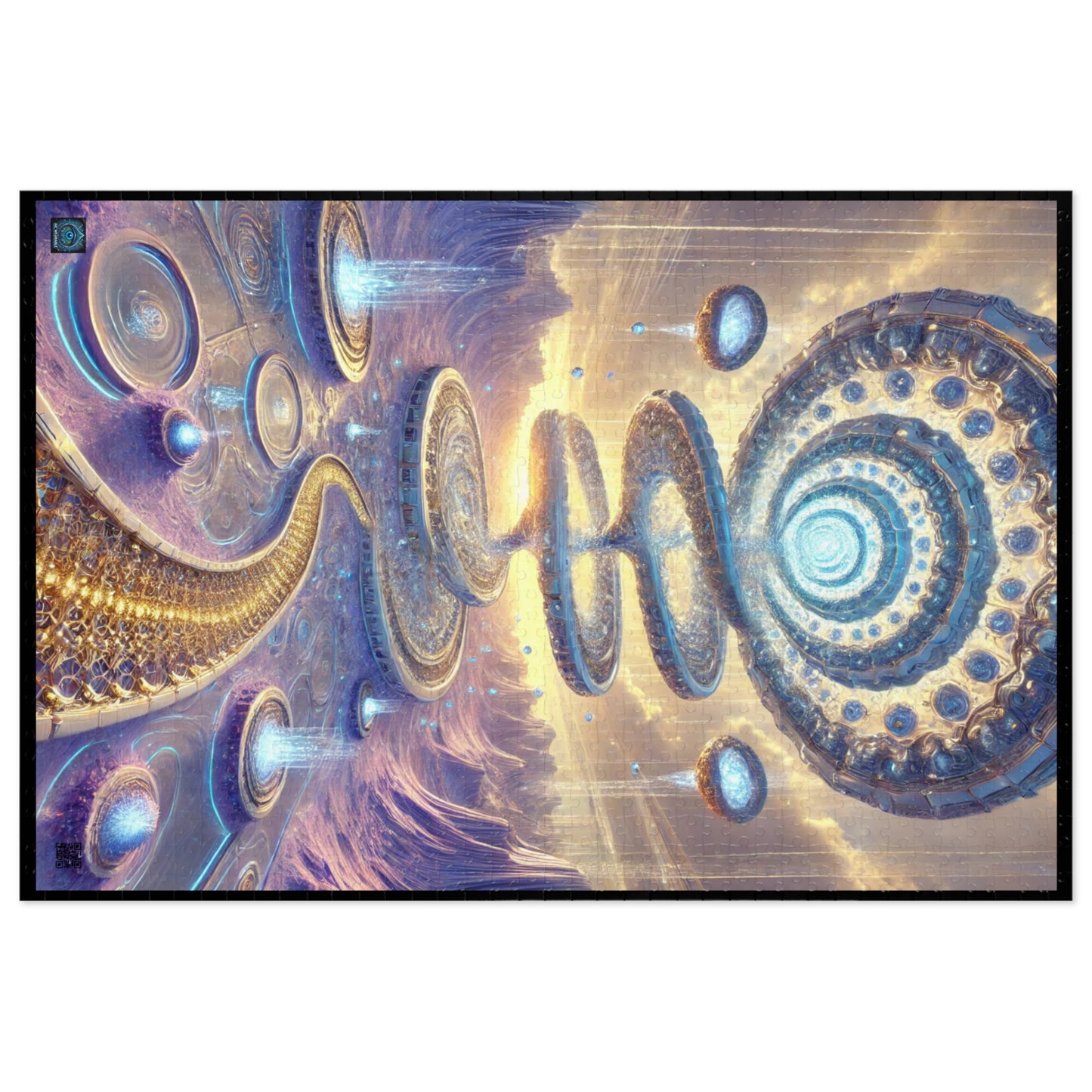 "Celestial Spiral - Limited Edition Puzzle"