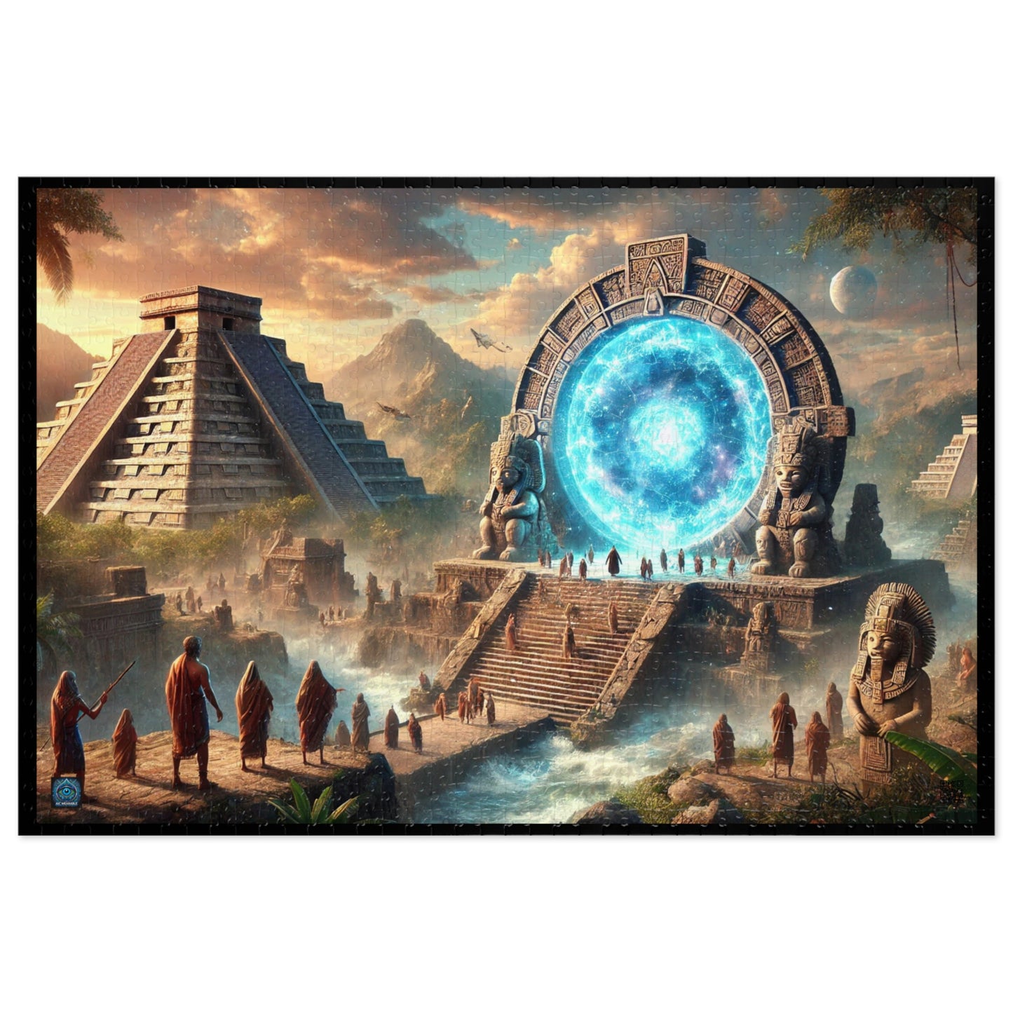 "Ancient Portal - 1000 Piece Puzzle"