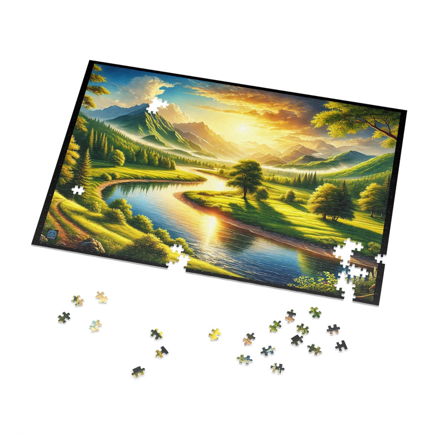 "Mountain Valley Serenity - 1000 Piece Puzzle"