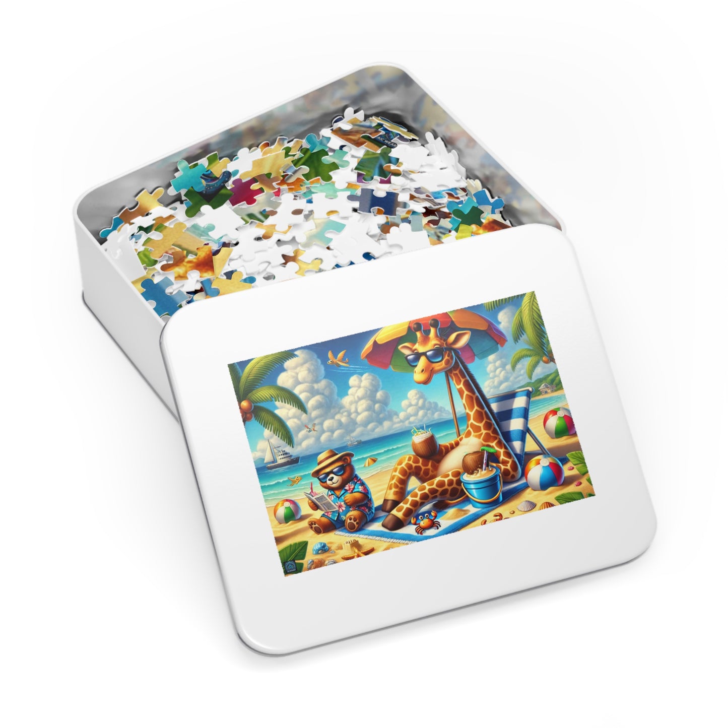 "Tropical Beach Chillin' - Limited Edition Puzzle"