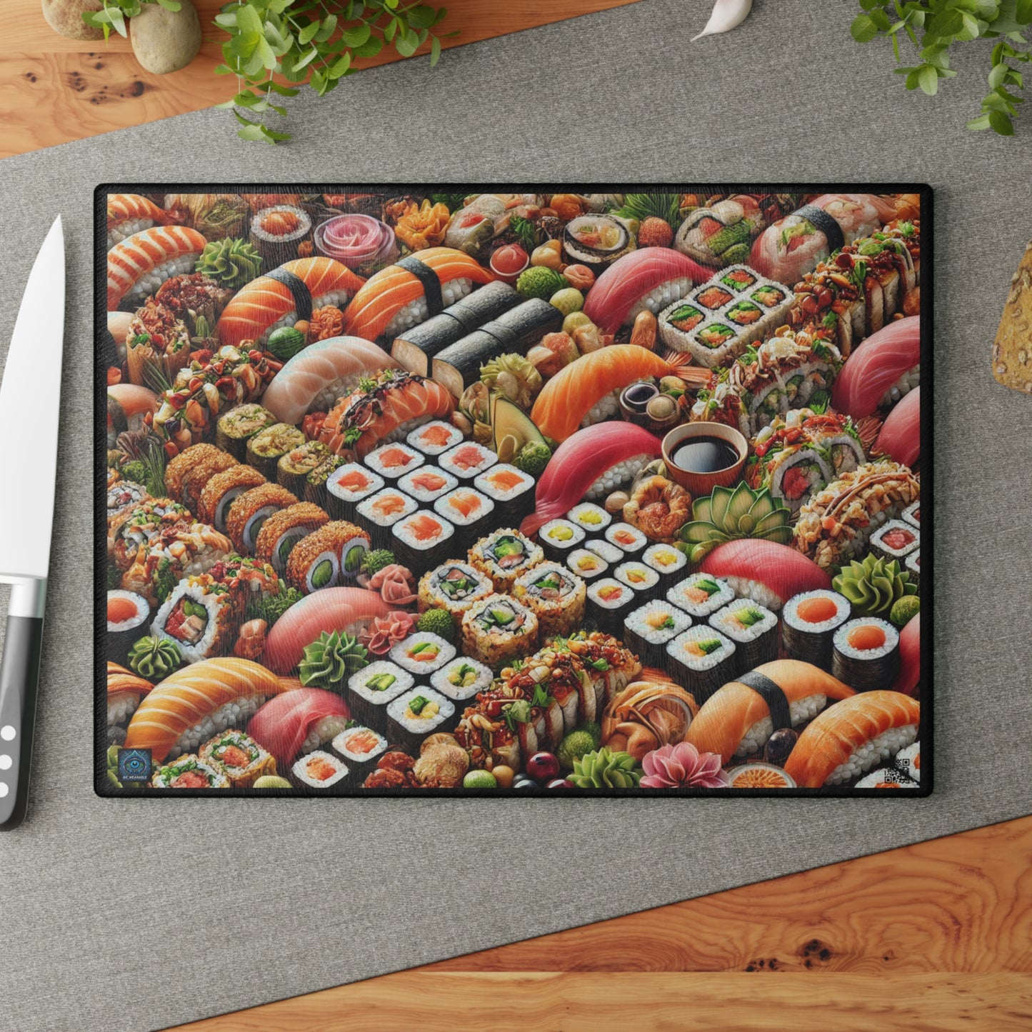 "Sushi Symphony - Limited Edition Cutting Board"