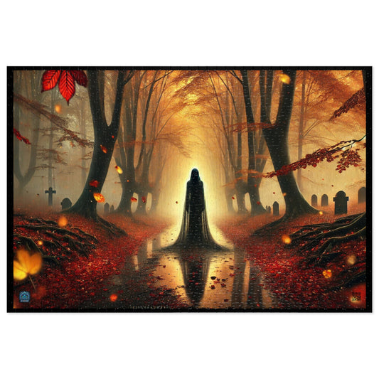 "Mystic Forest Silhouette - 1000 Piece Puzzle"