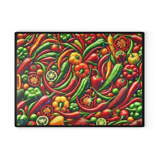 "Pepper Paradise - Limited Edition Cutting Board"