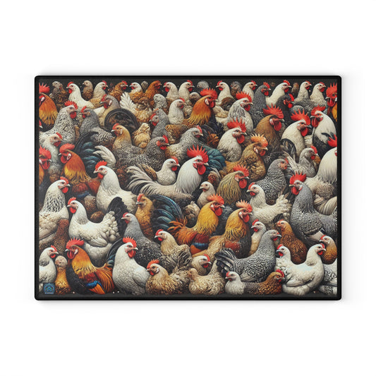 "Cluckin' Collective - Limited Edition Cutting Board"