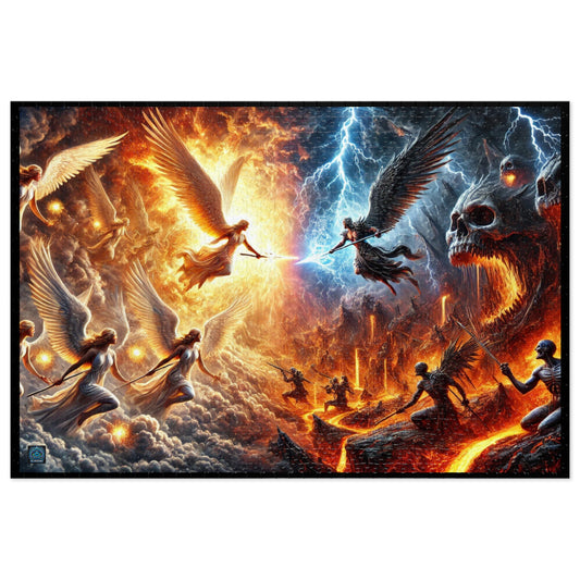 "Heavenly Clash - 1000 Piece Puzzle"