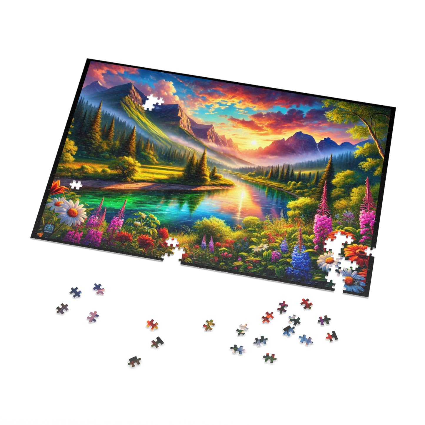 "Sunlit Serenity - 1000 Piece Puzzle"