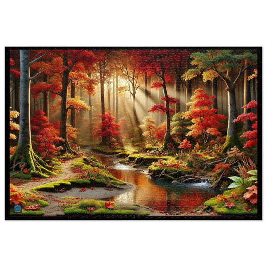 "Autumn Forest Glow - 1000 Piece Puzzle"