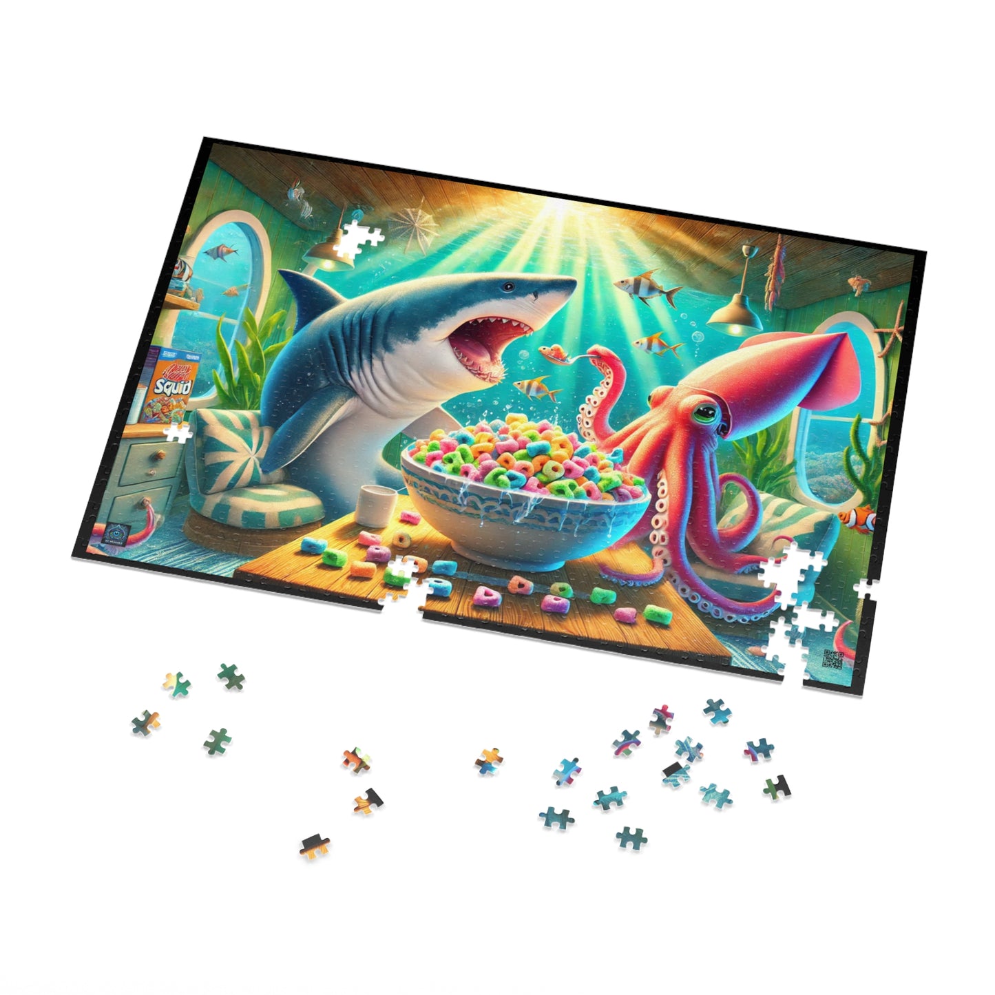 "Underwater Breakfast Bash - 1000 Piece Puzzle"