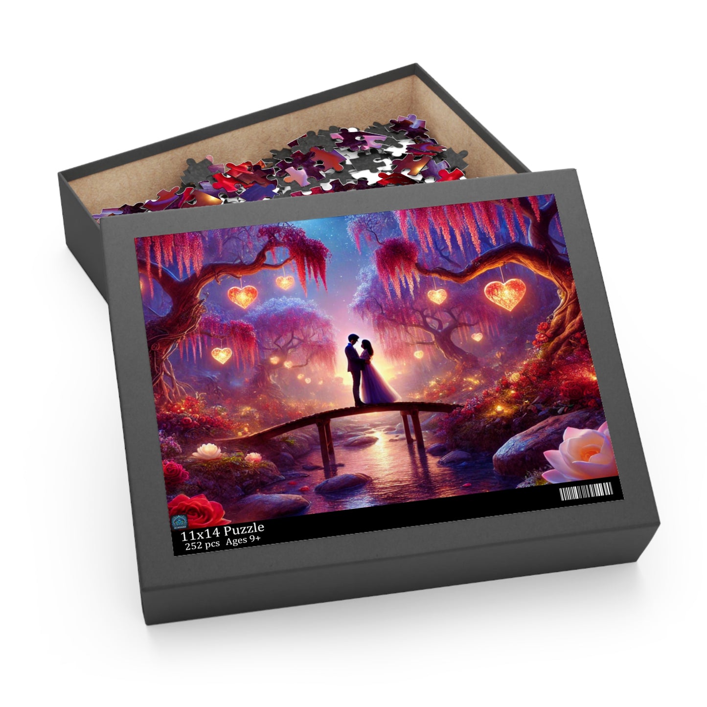 "Enchanted Love Bridge - Limited Edition Puzzle"