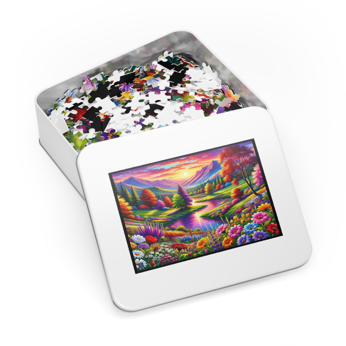 "Vibrant Valley Bloom - 1000 Piece Puzzle"