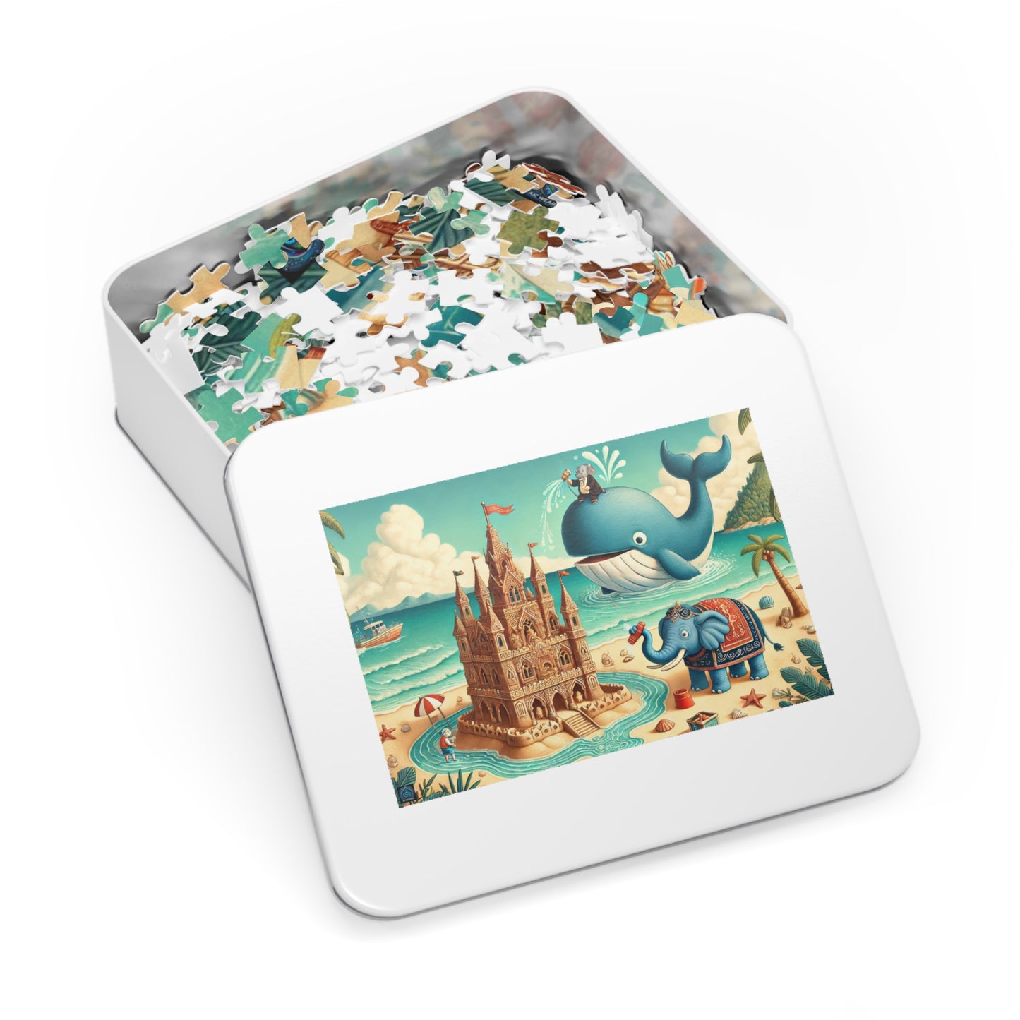 "Royal Sandcastle Fiesta - Limited Edition Puzzle"