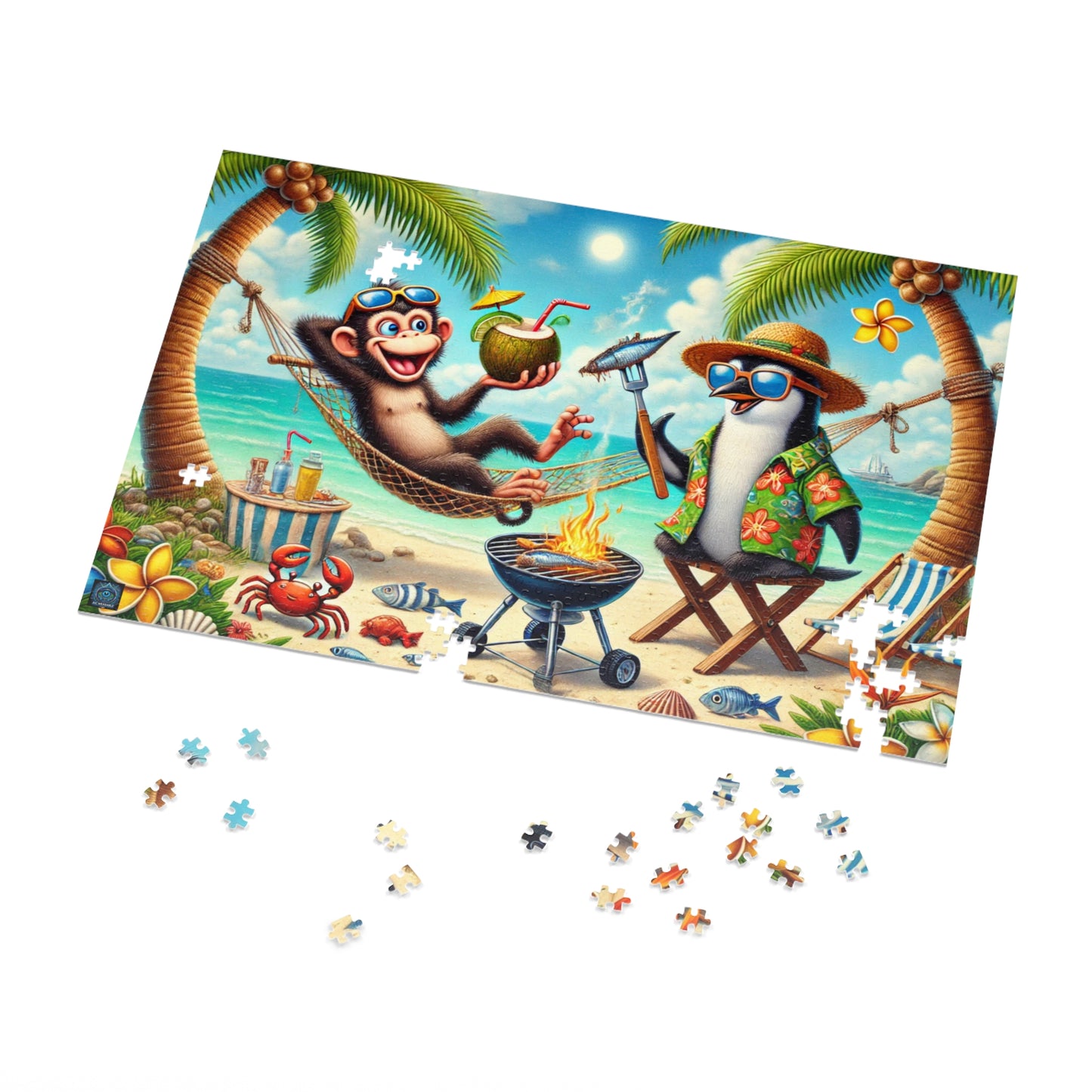 "Tropical BBQ Bash - Limited Edition Puzzle"