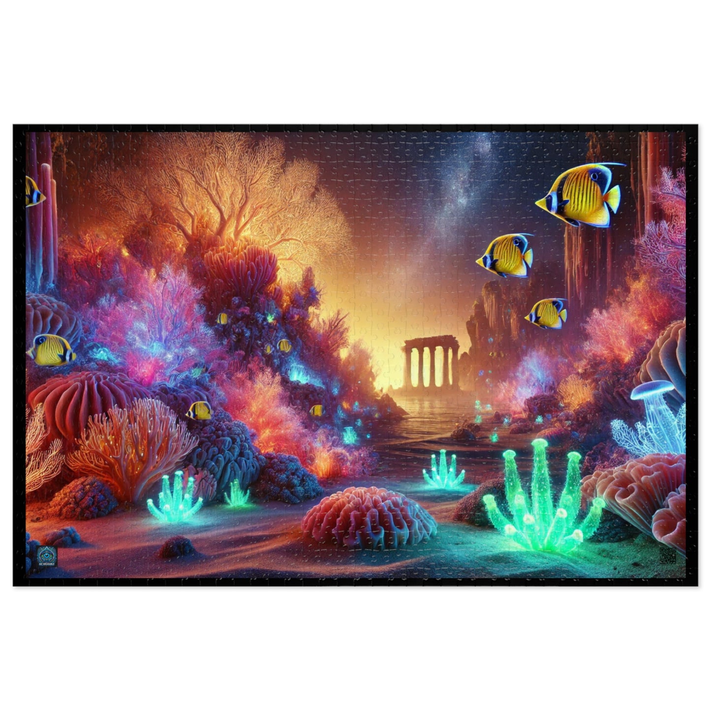 "Ethereal Coral Kingdom - 1000 Piece Puzzle"