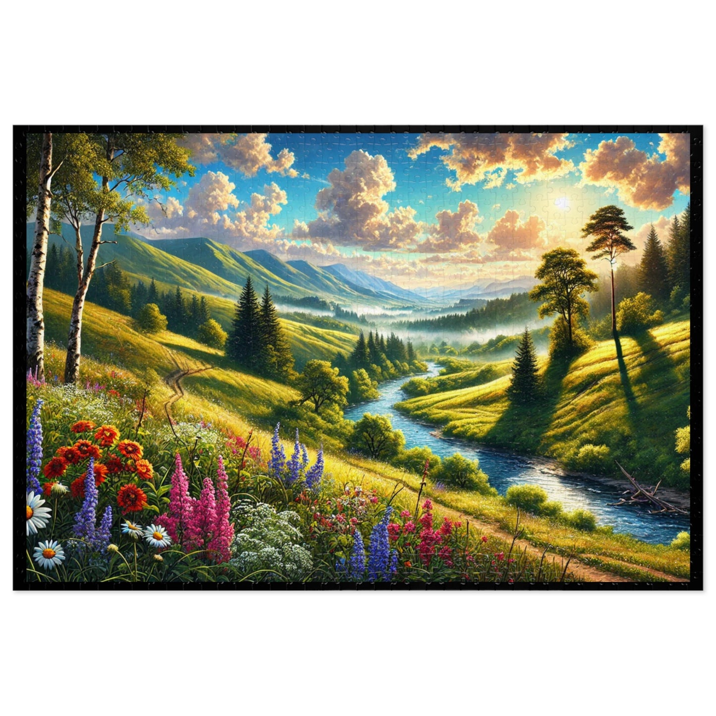 "Tranquil Valley - 1000 Piece Puzzle"