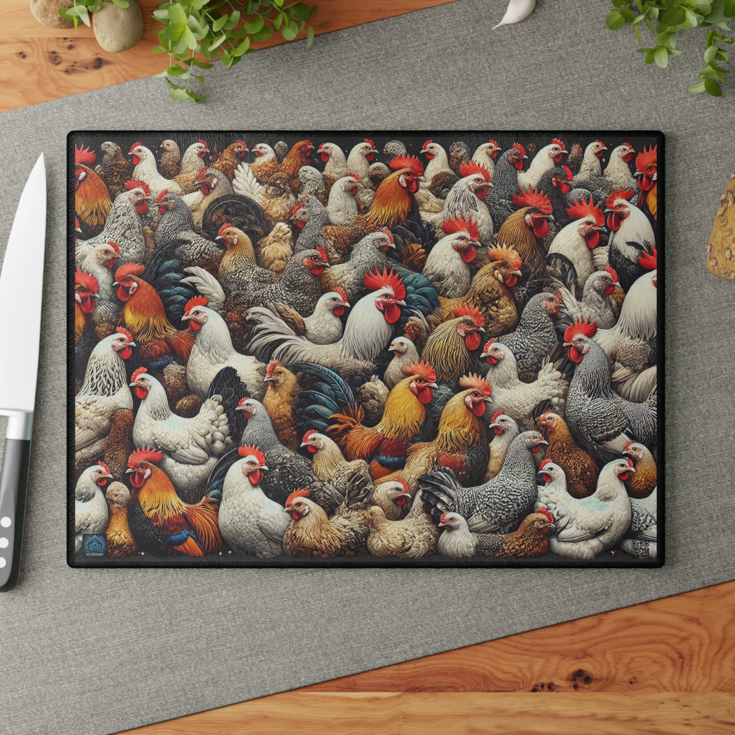 "Cluckin' Collective - Limited Edition Cutting Board"