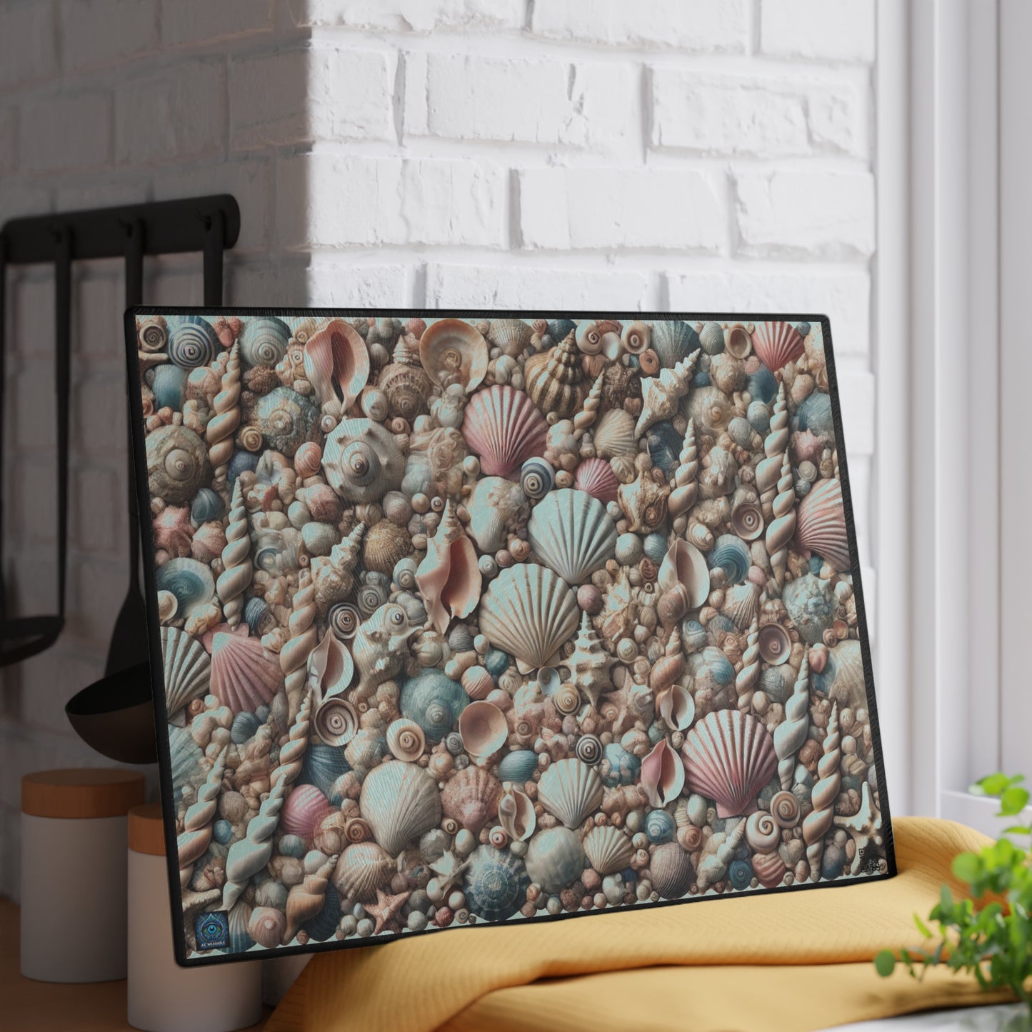 "Seashell Symphony - Limited Edition Cutting Board"