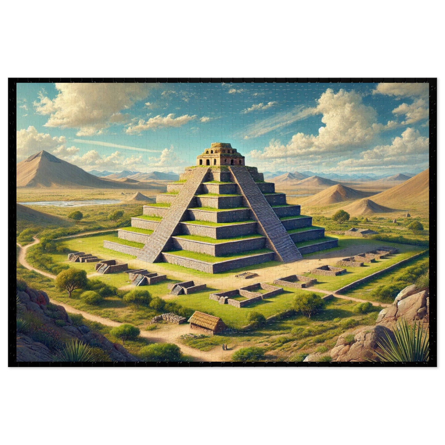 "Ancient Pyramid - 1000 Piece Puzzle"