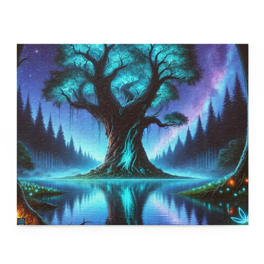 "Enchanted Midnight Tree - Limited Edition Puzzle"