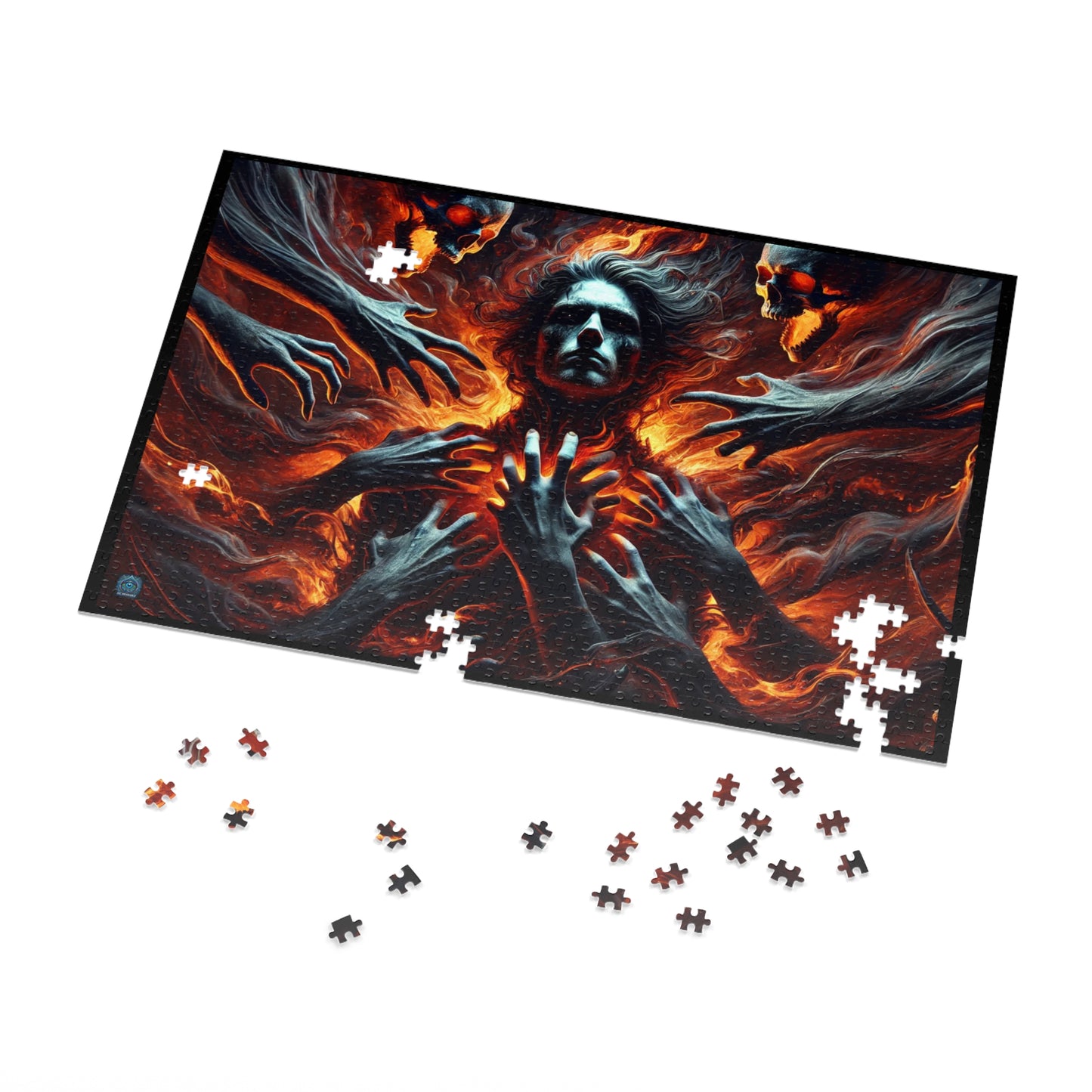 "Inferno of Despair - 1000 Piece Puzzle"