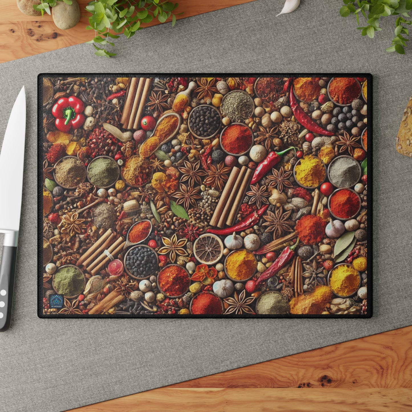 "Spice Market Delight - Cutting Board"