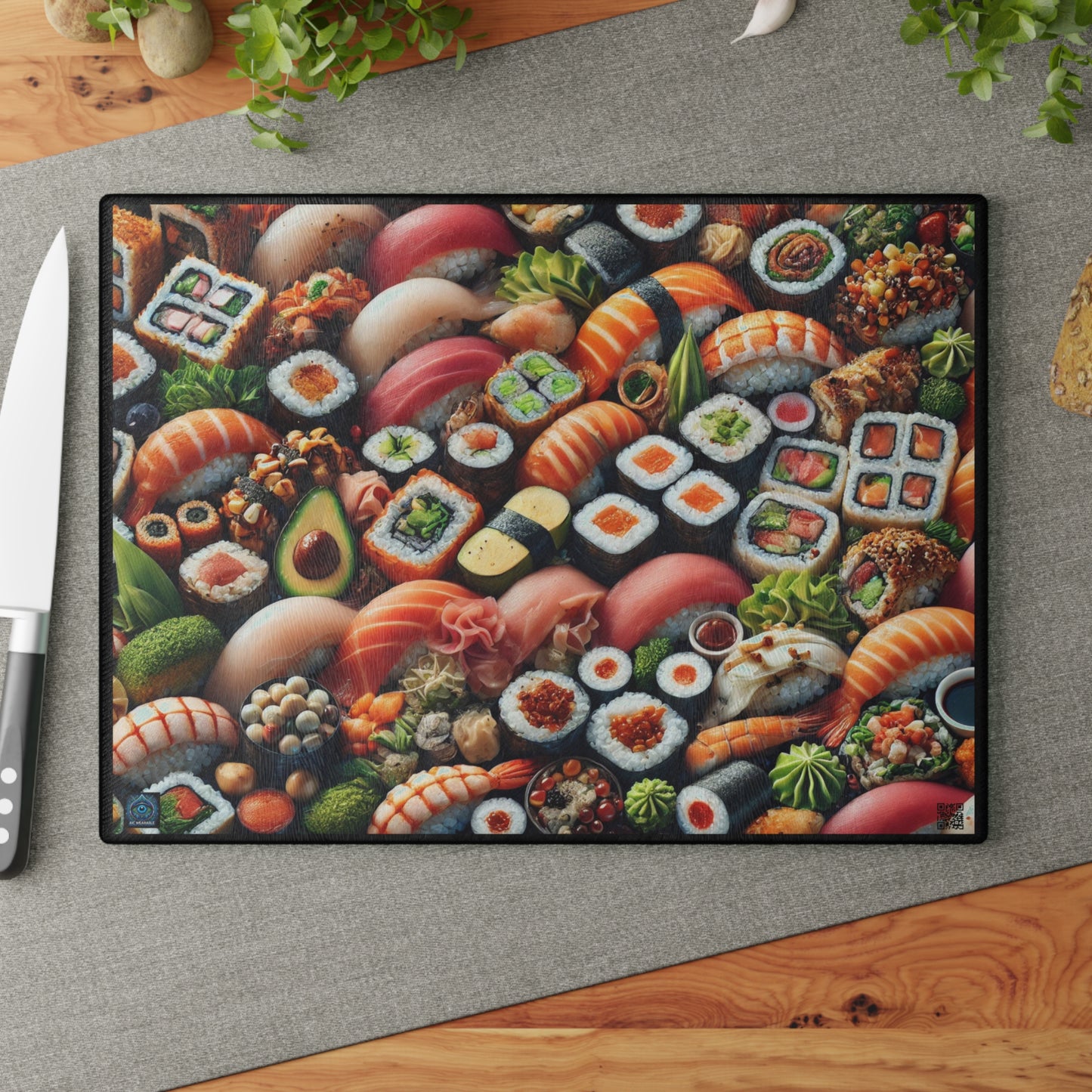 "Sushi Extravaganza - Limited Edition Cutting Board"