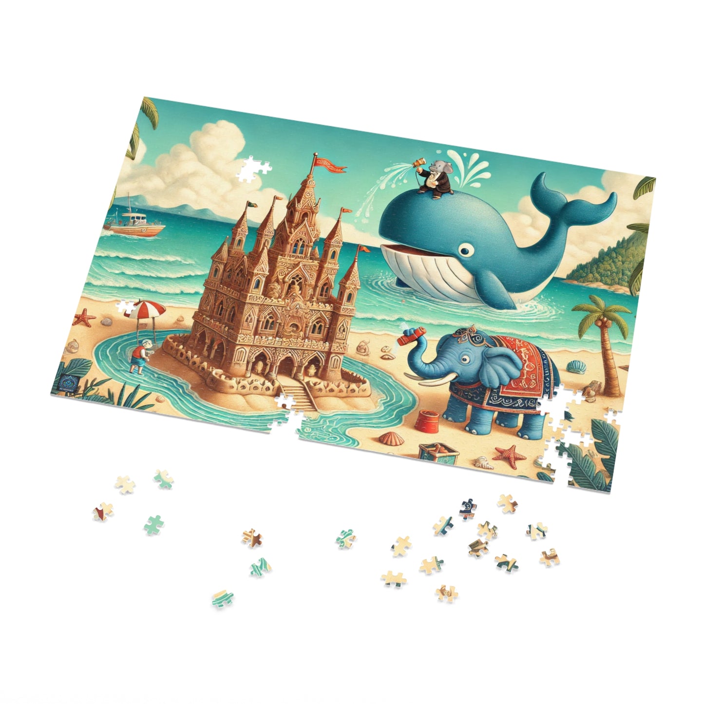 "Royal Sandcastle Fiesta - Limited Edition Puzzle"