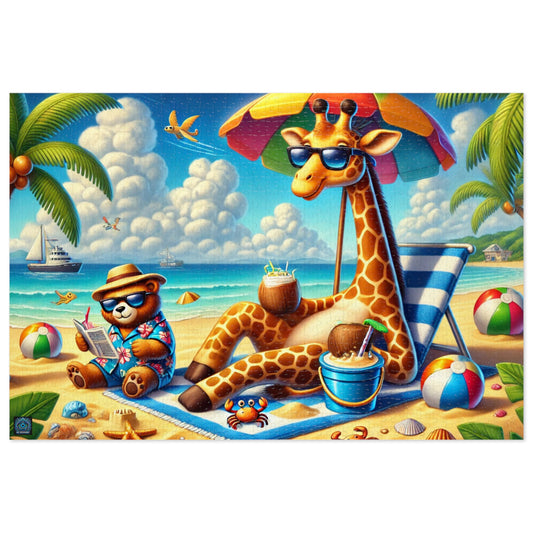 "Tropical Beach Chillin' - Limited Edition Puzzle"