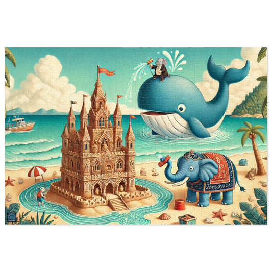 "Royal Sandcastle Fiesta - Limited Edition Puzzle"