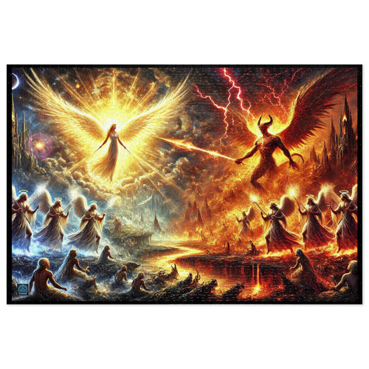 "Divine Showdown - 1000 Piece Puzzle"