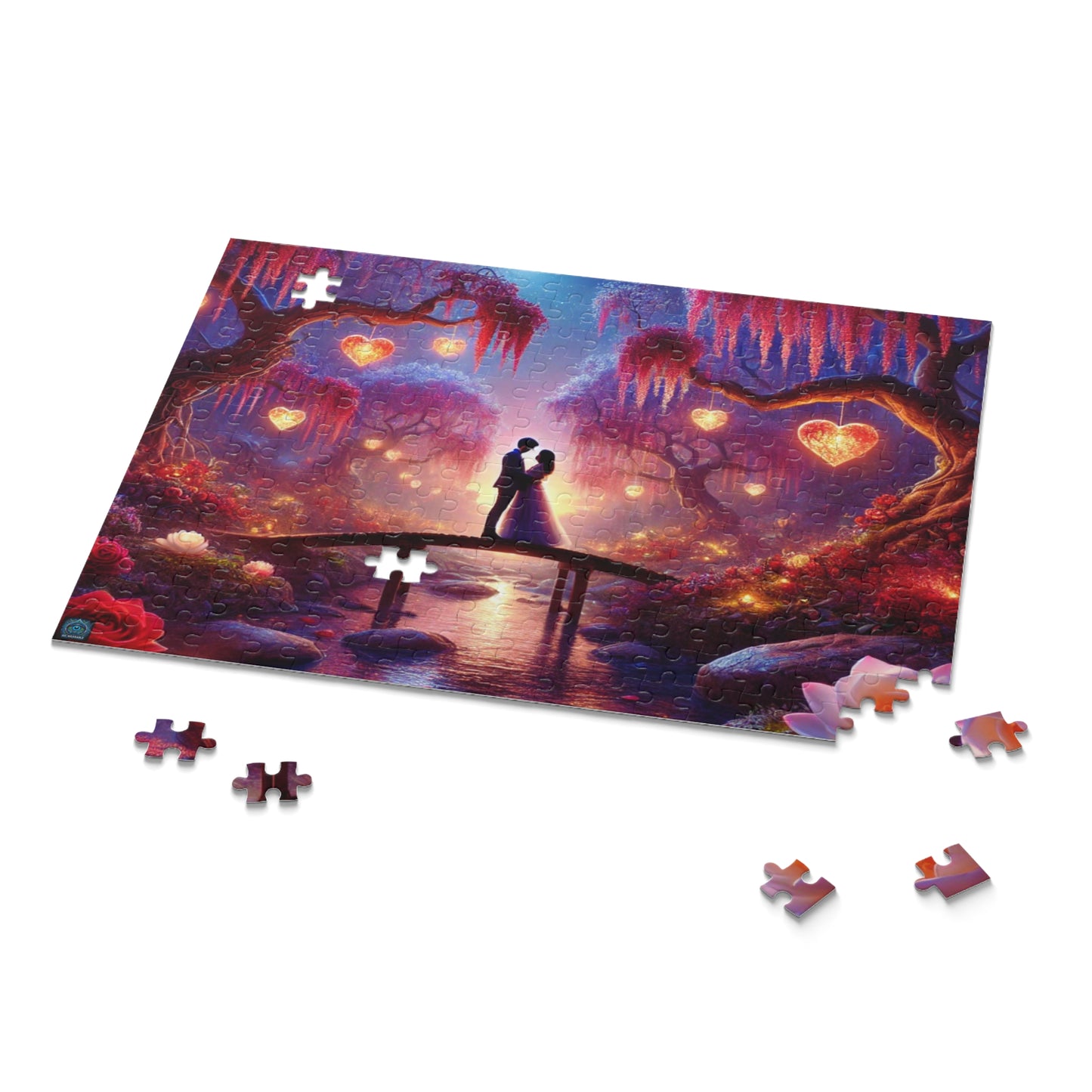 "Enchanted Love Bridge - Limited Edition Puzzle"