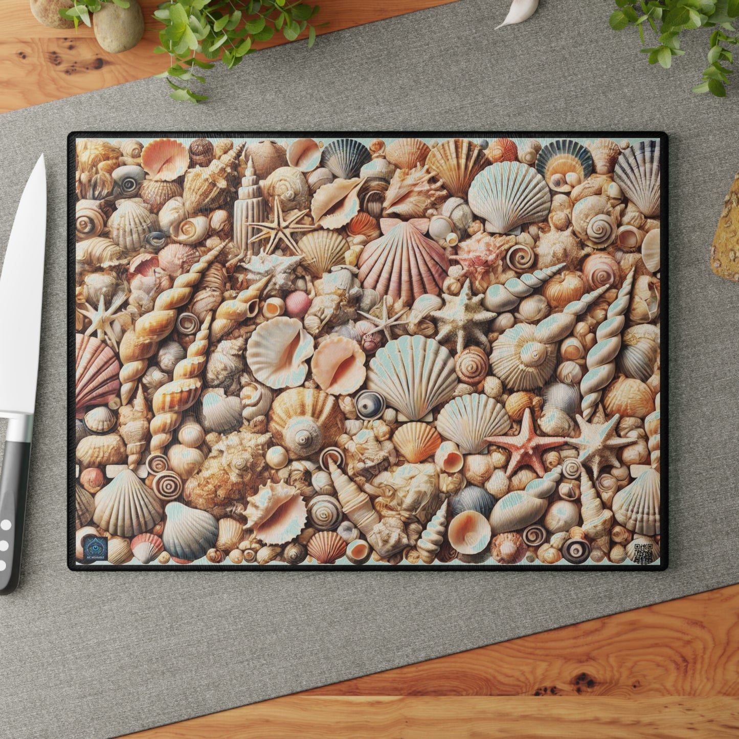 "Coastal Treasures - Limited Edition Cutting Board"