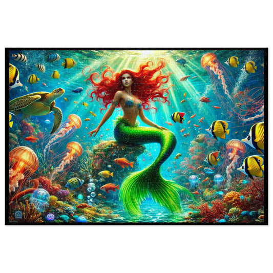 "Mermaid's Coral Garden - Limited Edition Puzzle"