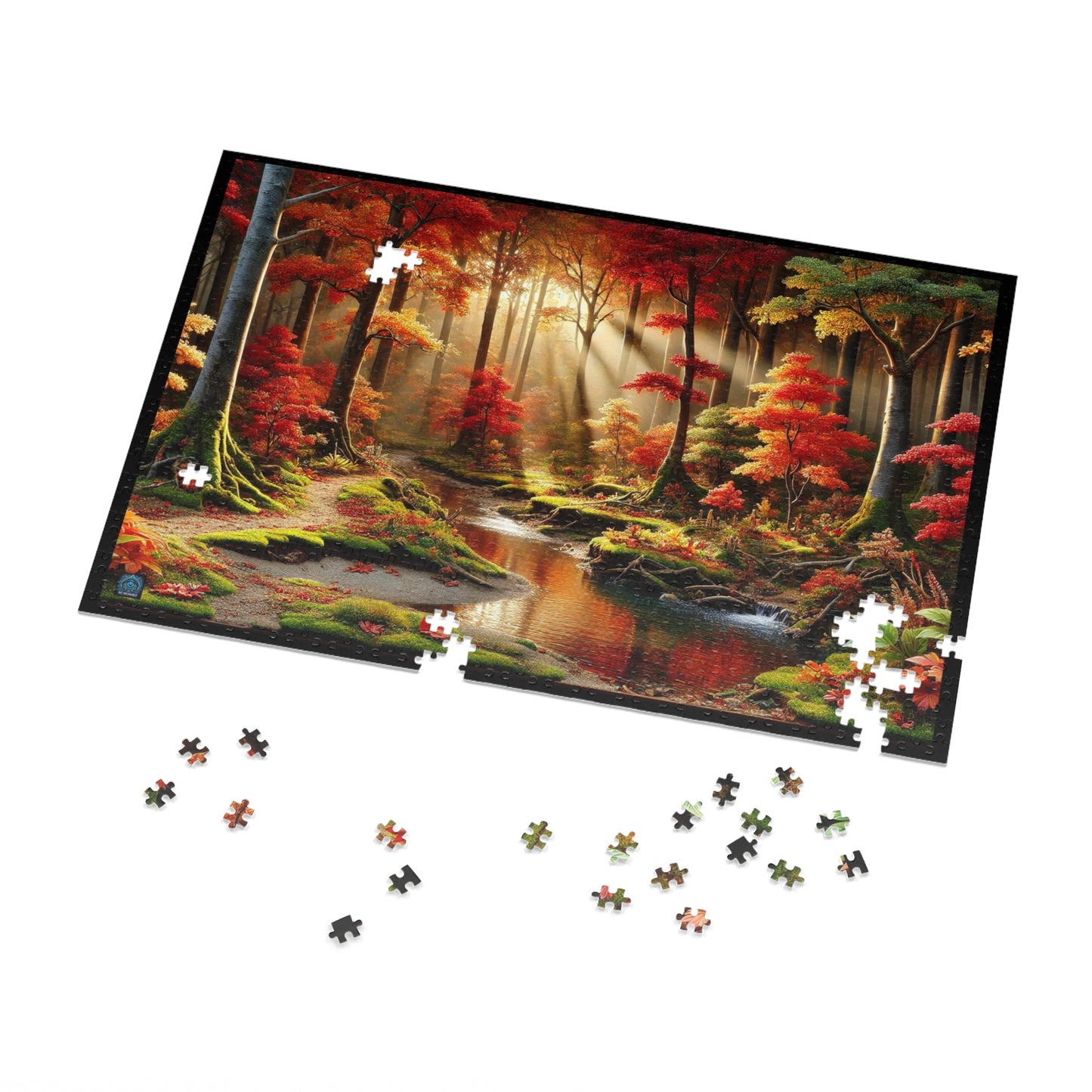 "Autumn Forest Glow - 1000 Piece Puzzle"