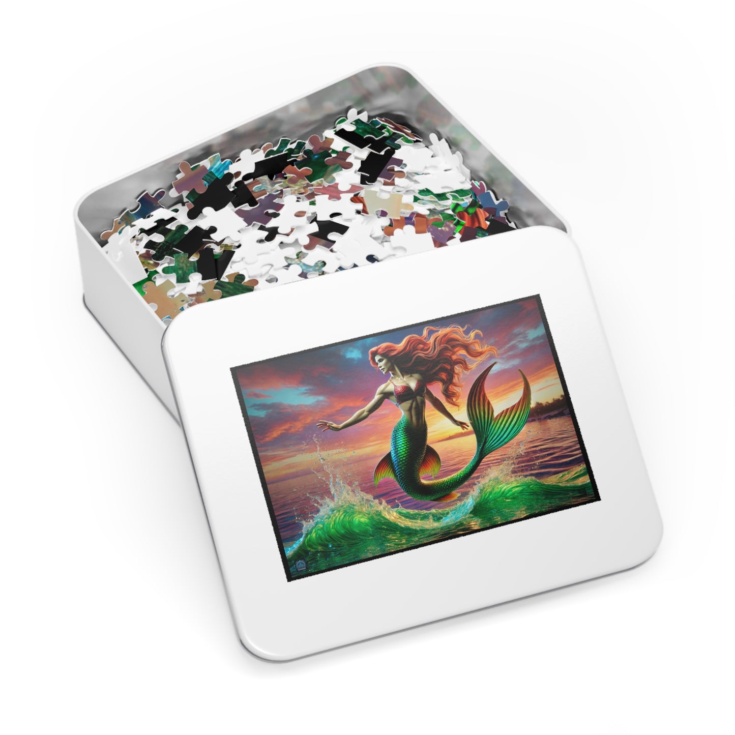 "Twilight Mermaid Elegance - Limited Edition Puzzle"