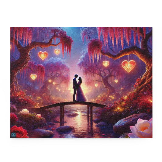 "Enchanted Love Bridge - Limited Edition Puzzle"