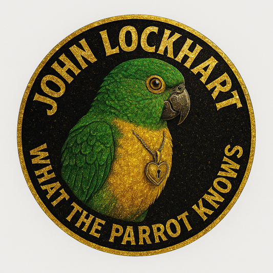 🗝️ What The Parrot Knows – John Lockhart Signature Tee