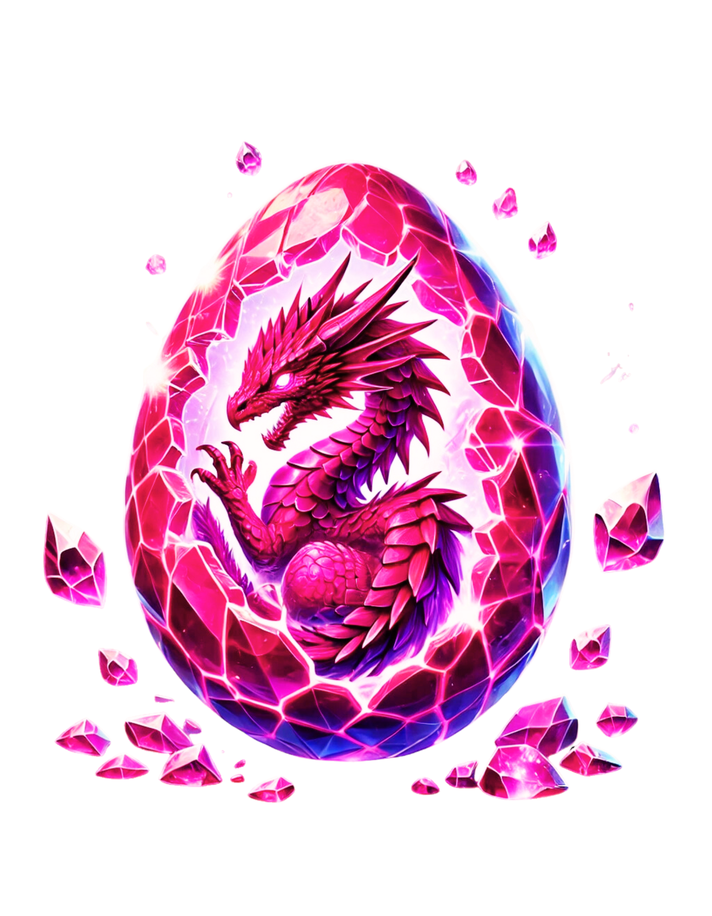 "Radiant Pink Dragon Hatchling Limited Edition T-Shirt"