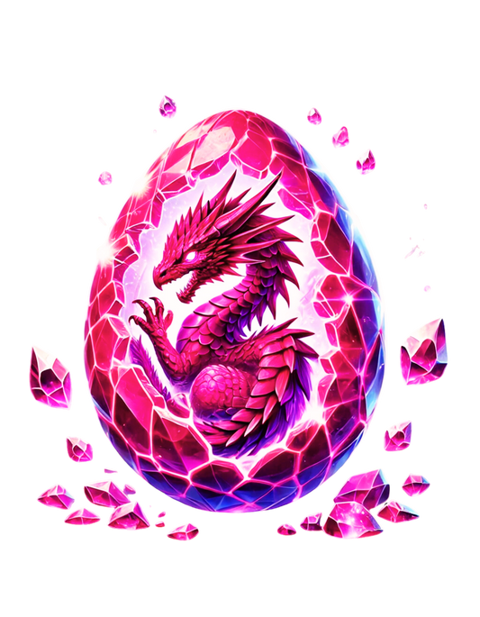 "Radiant Pink Dragon Hatchling Limited Edition T-Shirt"