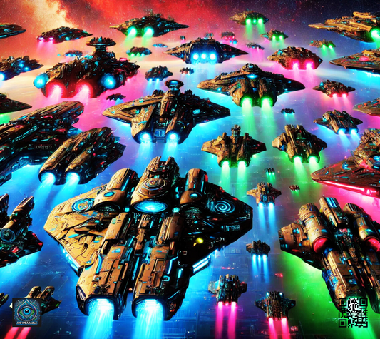 "Fleet of Spacecraft - Gaming Mouse Pad"