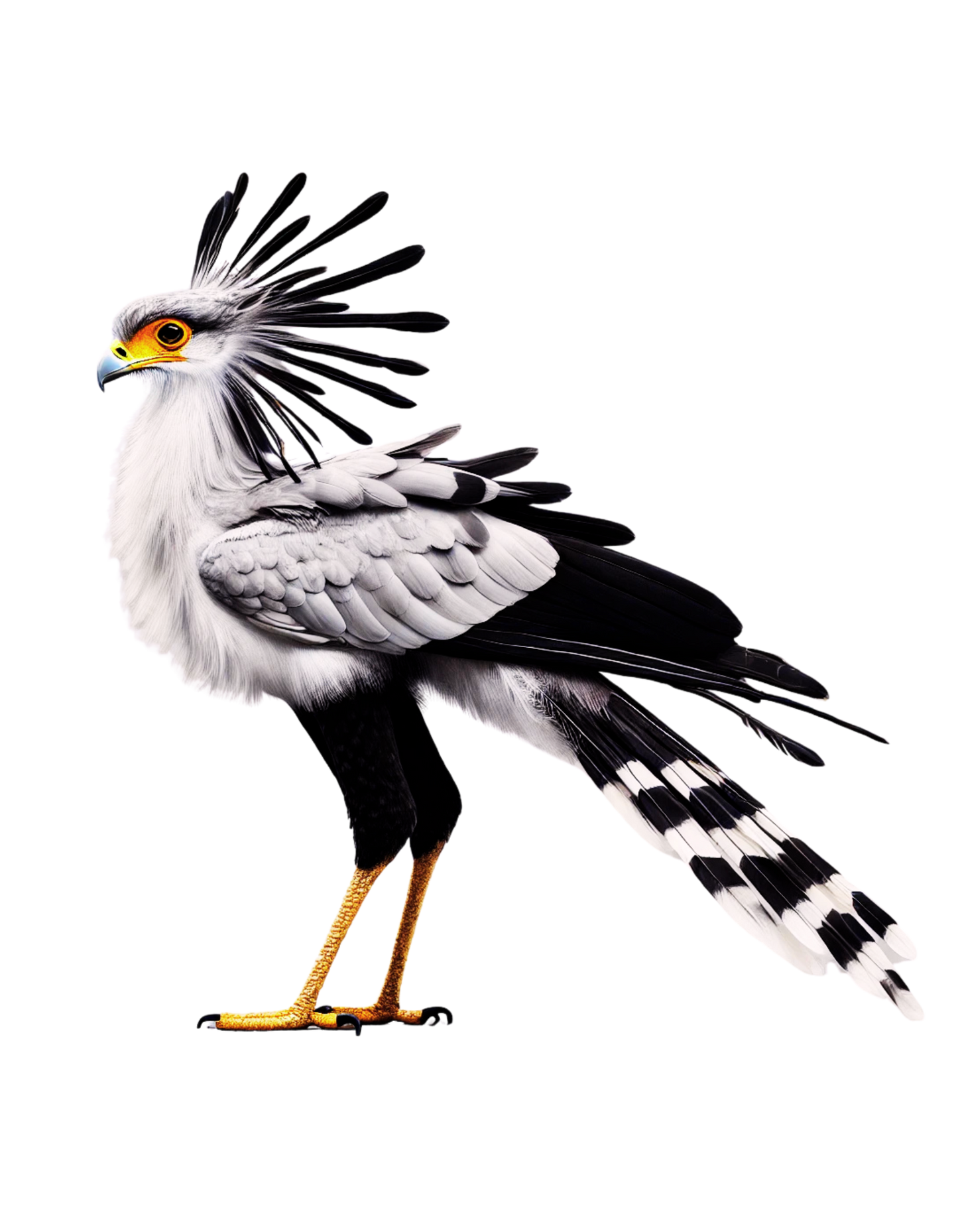 "Majestic Secretary Bird T-Shirt"