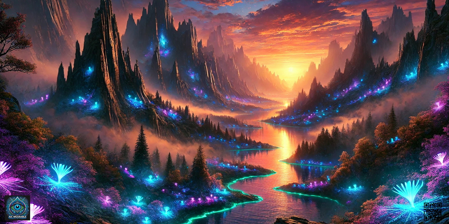 "Enchanted Valley - 36x18 Limited Edition Gaming Mouse Pad"