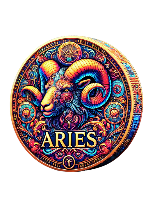 "Aries Zodiac Coin - Limited Edition T-Shirt"