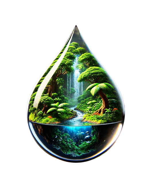 "Rainforest Oasis in a Drop - Limited Edition T-Shirt"