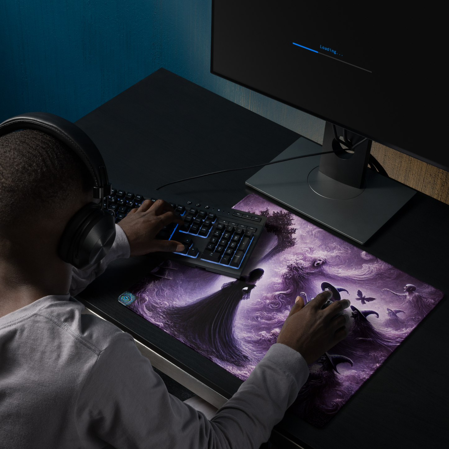 "Witching Hour Enchantment Gaming Mouse Pad - 18x16 Limited Edition"