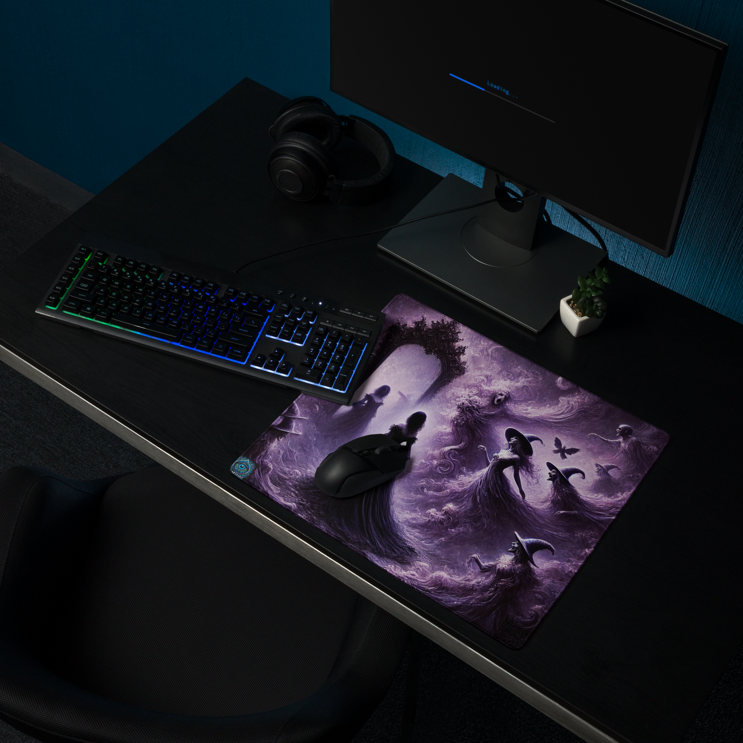 "Witching Hour Enchantment Gaming Mouse Pad - 18x16 Limited Edition"